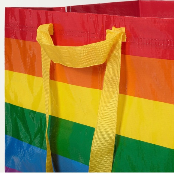Multicolored Striped Pride Shopping 🛍 Bags - Picture 4 of 10